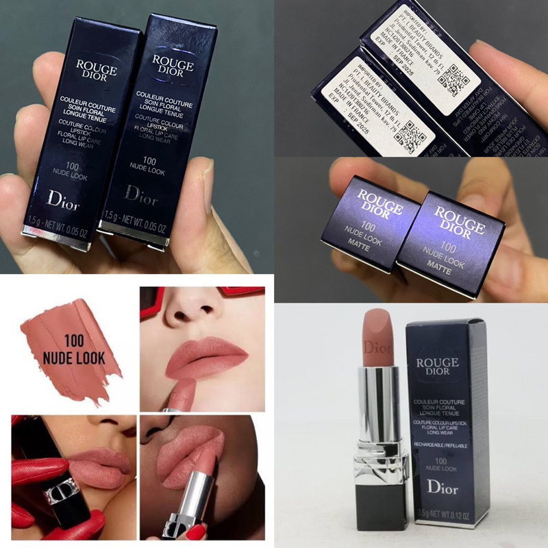 Jual NEW DI R ROUGE COUTURE LIPSTICK 1 5gr SHADE NUDE LOOK MATTE