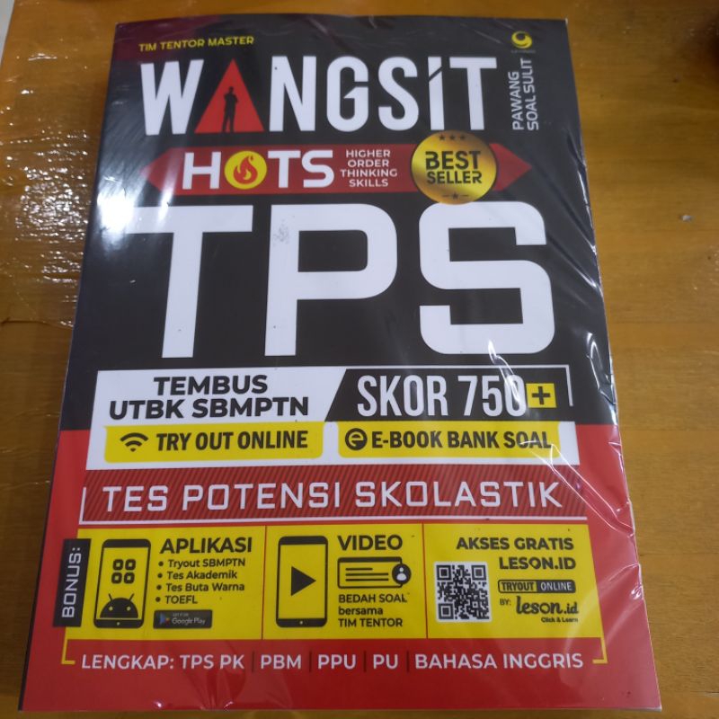 Jual Buku Wangsit Pawang Soal Sulit Tps Tes Potensi Skolastik Hots