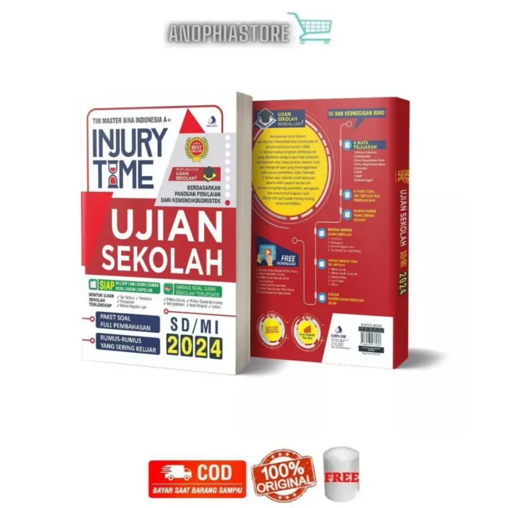 Jual Buku Ujian Sekolas Sd Injury Time Ujian Sekolah Sd Mi