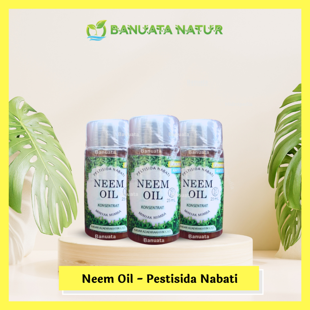 Jual Neem Oil Minyak Mimba 100 Ml Pestisida Organik Berkualitas