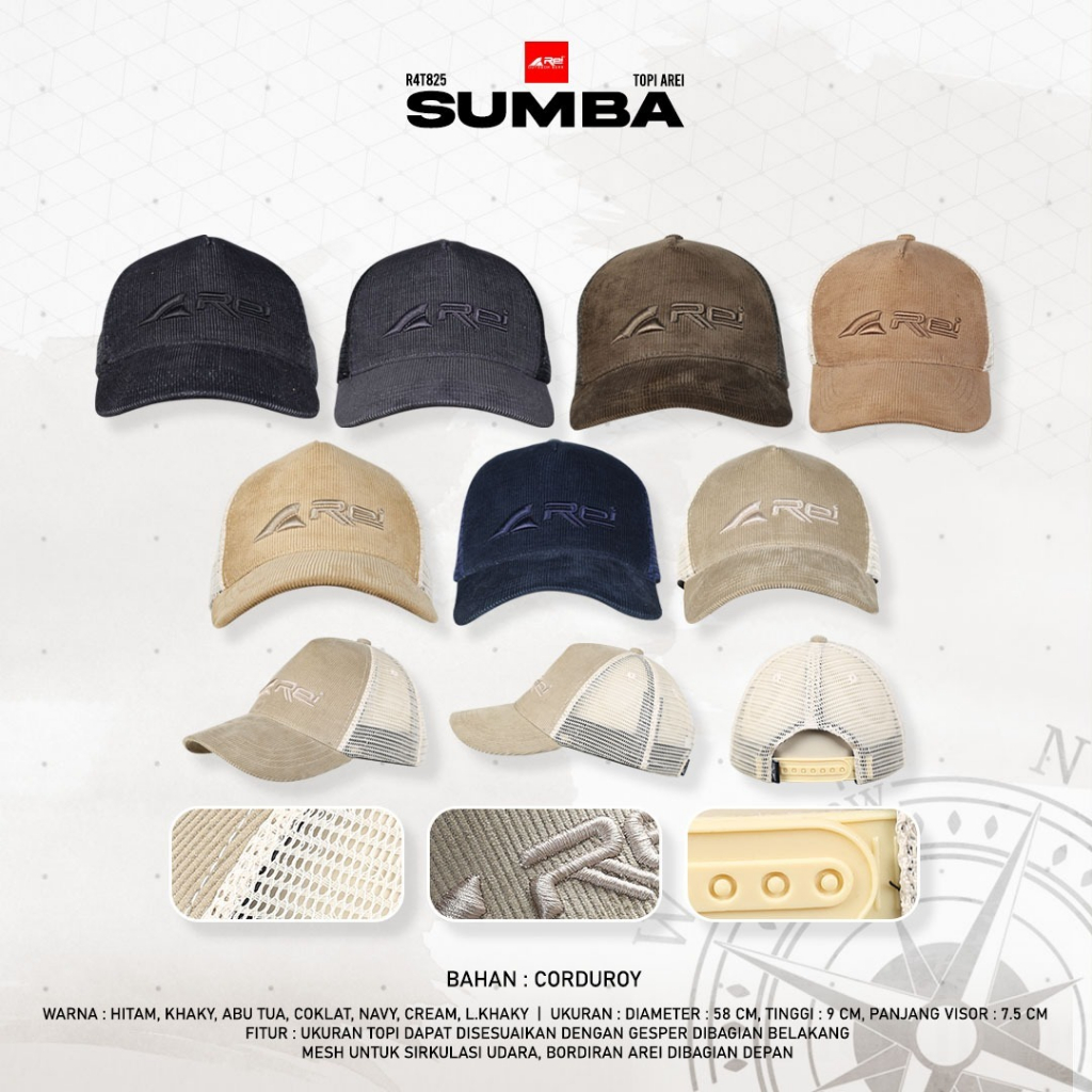 Jual Topi Pria Sumba Hat Arei Outdoorgear Shopee Indonesia