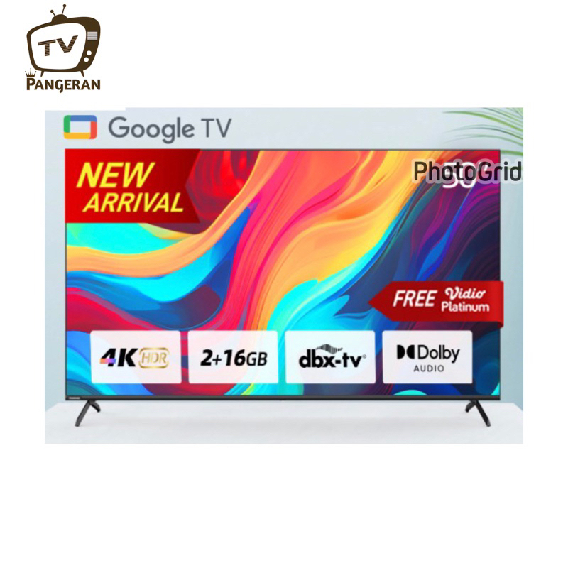 Jual Changhong U50G7N Pro Smart Google TV 50 4K UHD Garansi Resmi