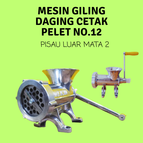 Jual Mesin Pelet Manual Dengan Pisau Luar Mata Alat Pembuat Pelet