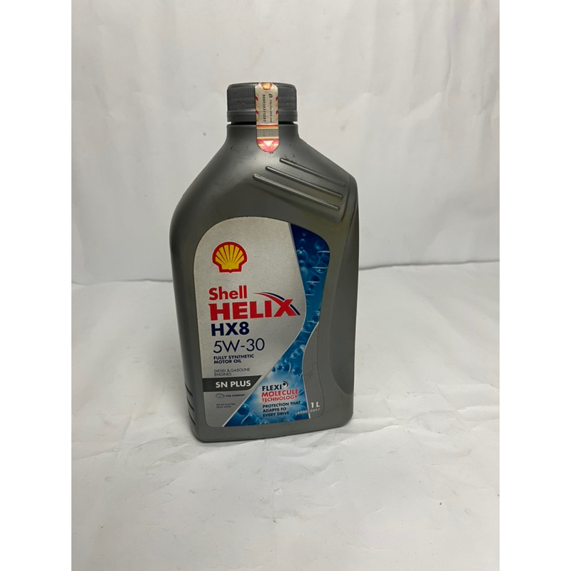 Jual OLI Mobil Shell Helix HX8 5W 30 HX8 1 LITER BARCODE HIJAU