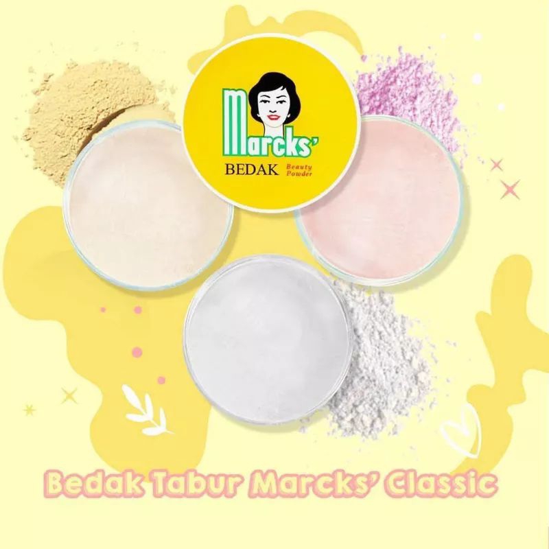 Jual Marcks Bedak Tabur 40gr Shopee Indonesia