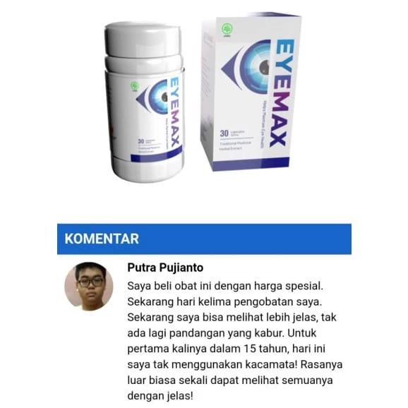 Jual Vitamin Mata Eyemax Eyebost Madu Herbal Vitamin Mata 130ml Fresh