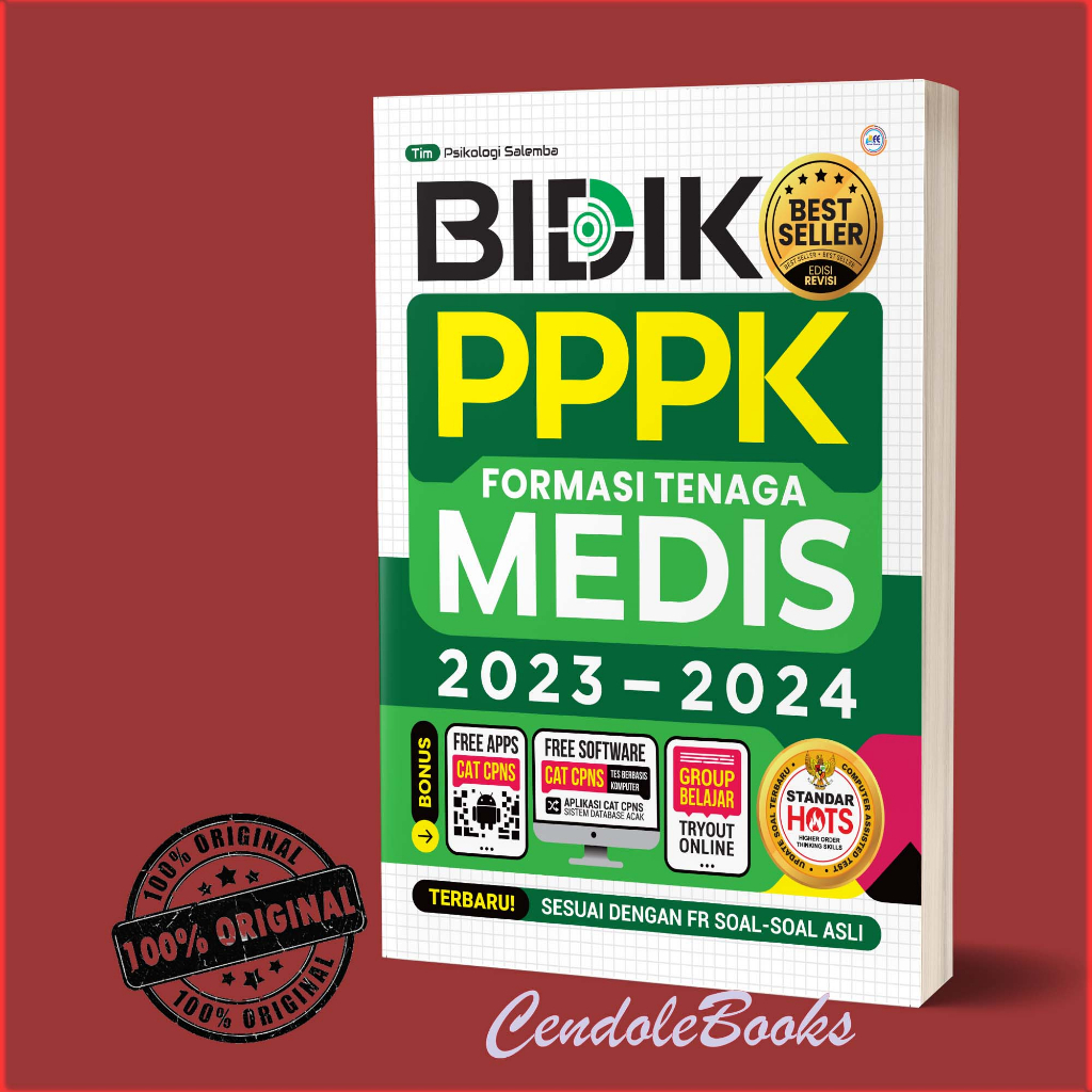 Jual Buku CPNS BIDIK PPPK FORMASI TENAGA MEDIS 2023 2024 Shopee