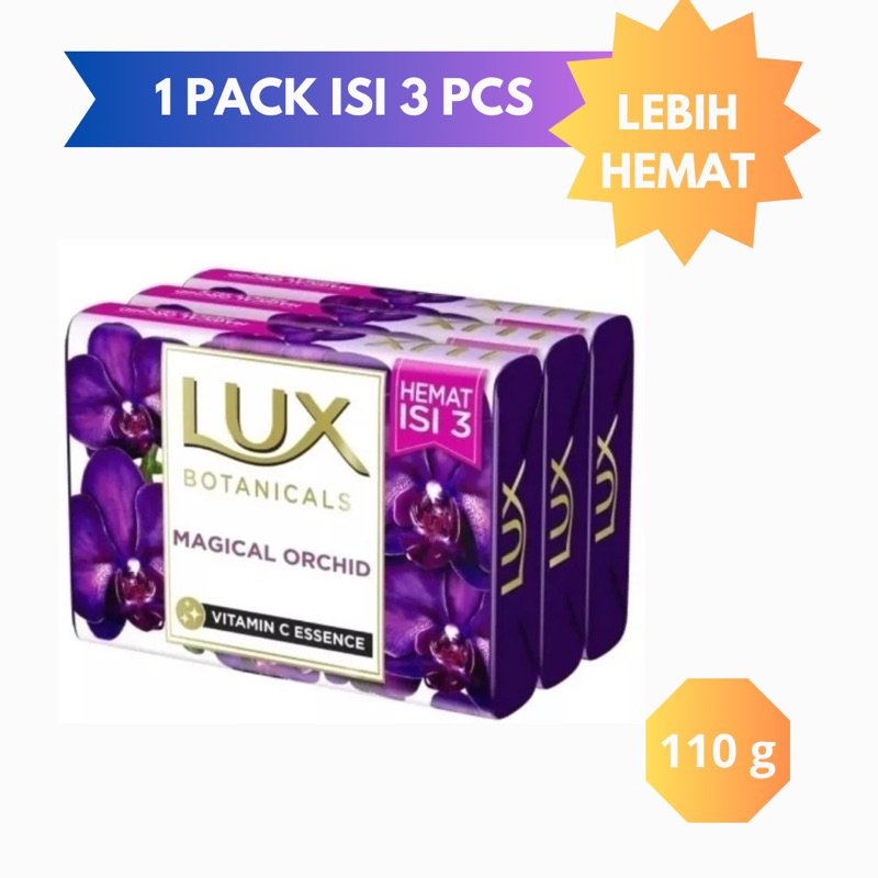 Jual Lux Sabun Mandi Batang 110g 1 Slot Isi 3 Pcs Shopee Indonesia