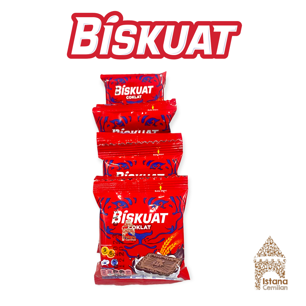 Jual Biskuat Biskuit Susu Cokelat Original Isi 10 Pcs Shopee