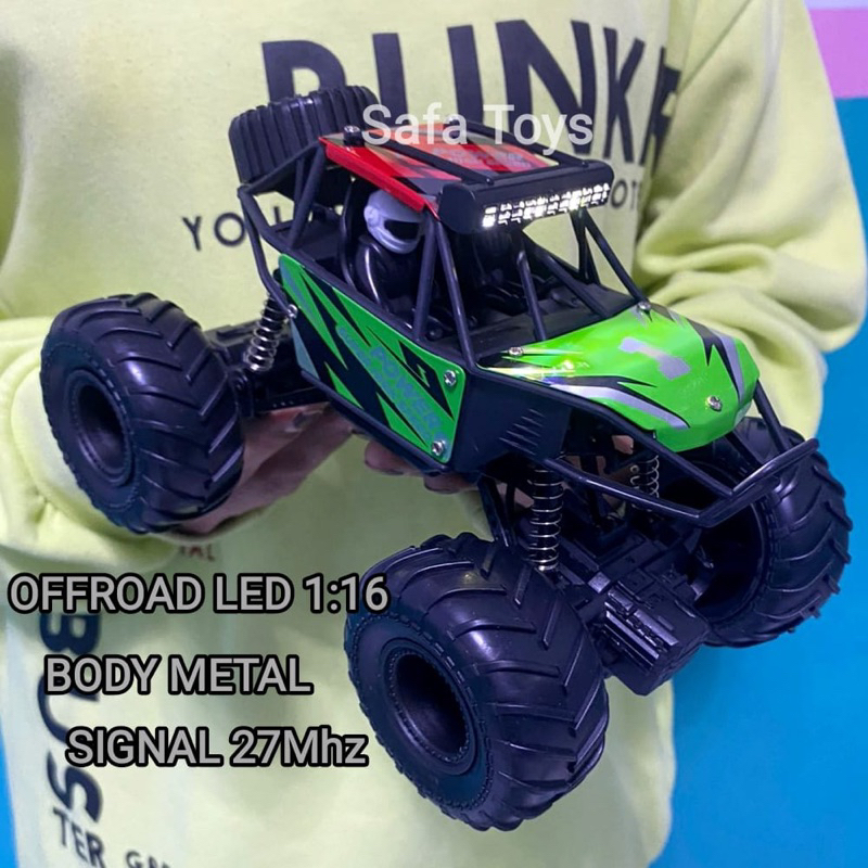 Jual Mobil Remote Control Rst Offroad Body Metal Rc Mobil Metal Led