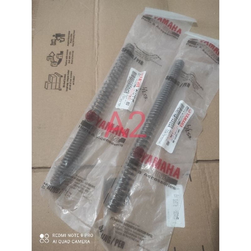 Jual SPRING FRONT FORK Per Fer Shock Shok Depan Jupiter Mx 135 New 50C