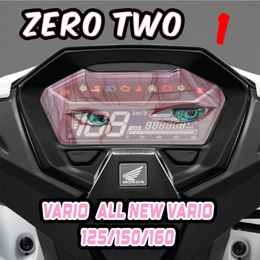 Jual Sticker Print Transparan Pelindung Speedometer Vario