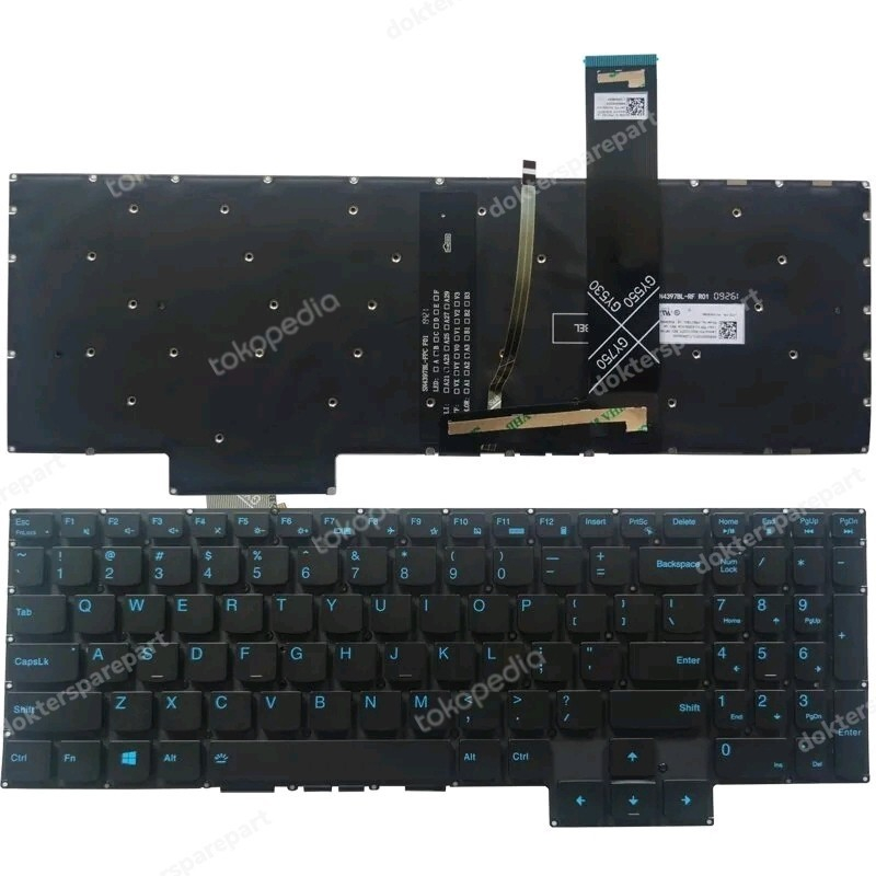 Jual Keyboard Lenovo Ideapad Gaming 3 15ach6 3 15arh05 3 15imh05 81y4