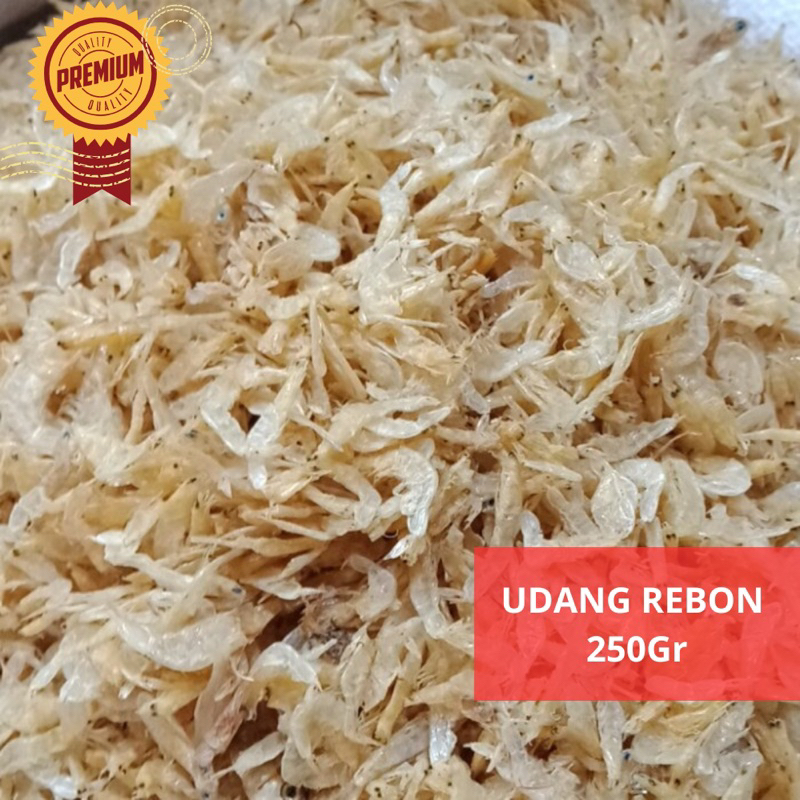 Jual Udang Rebon Ebi Tawar Super Asli Tawar 250gr Dewi Sri Mart