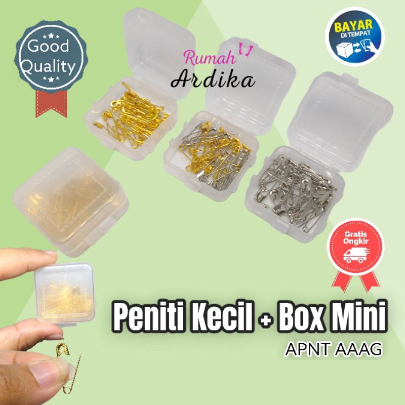 Jual Peniti Kecil 2 Cm Peniti Mini Peniti Hijab Set 10 Pcs 6 Pcs