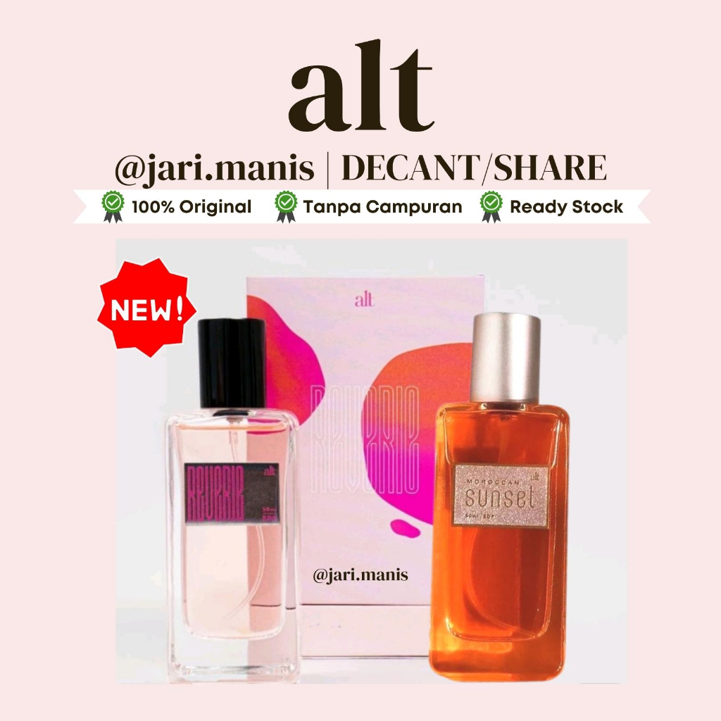 Jual Decat Share Alt Perfume Reverie Moroccan Sunset Tahiti Sunrise