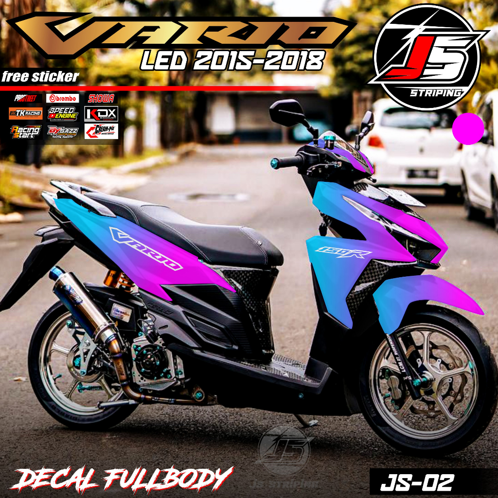 Jual Terbaru Decal Sticker Variasi Honda Vario Led