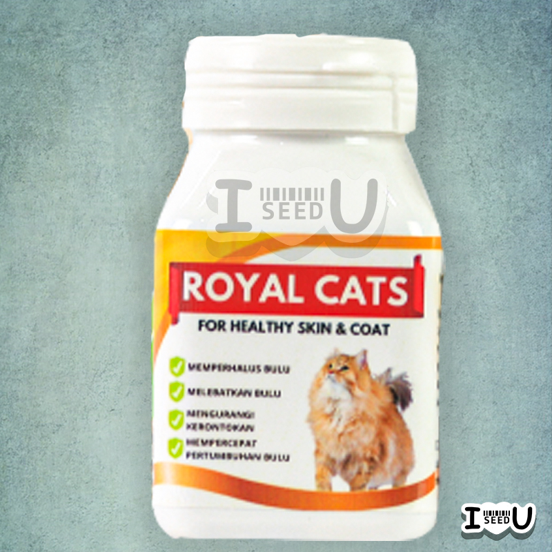 Jual Royal Cats Caps Vitamin Bulu Pelebat Dan Penumbuh Bulu Kucing