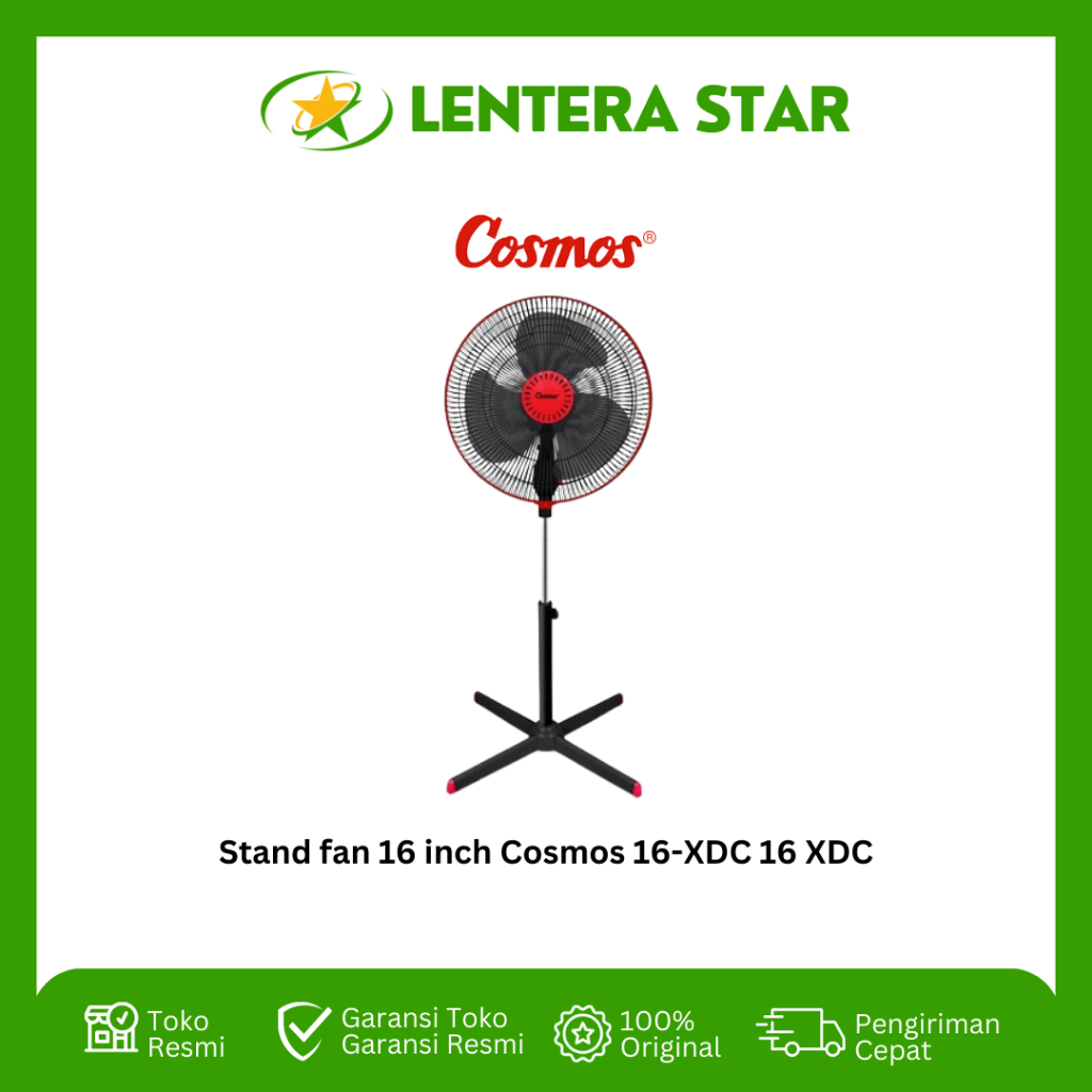 Jual Kipas Angin Stand Fan Inch Cosmos Xdc Xdc Kaki Silang