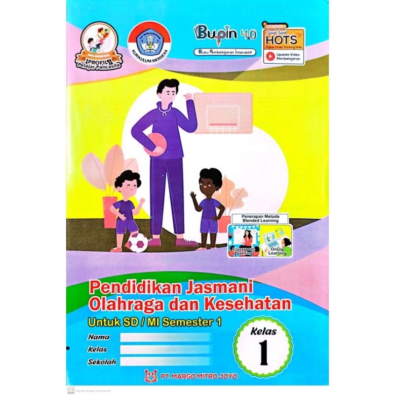 Jual Lks Sd Mi Penjas Kelas Semester Kurikulum Merdeka Shopee