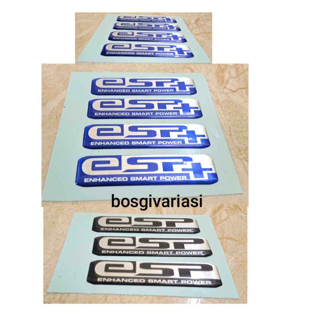 Jual Stiker Emblem Esp Honda Beat Vario Scoopy Pcx Harga Pcs Emblem