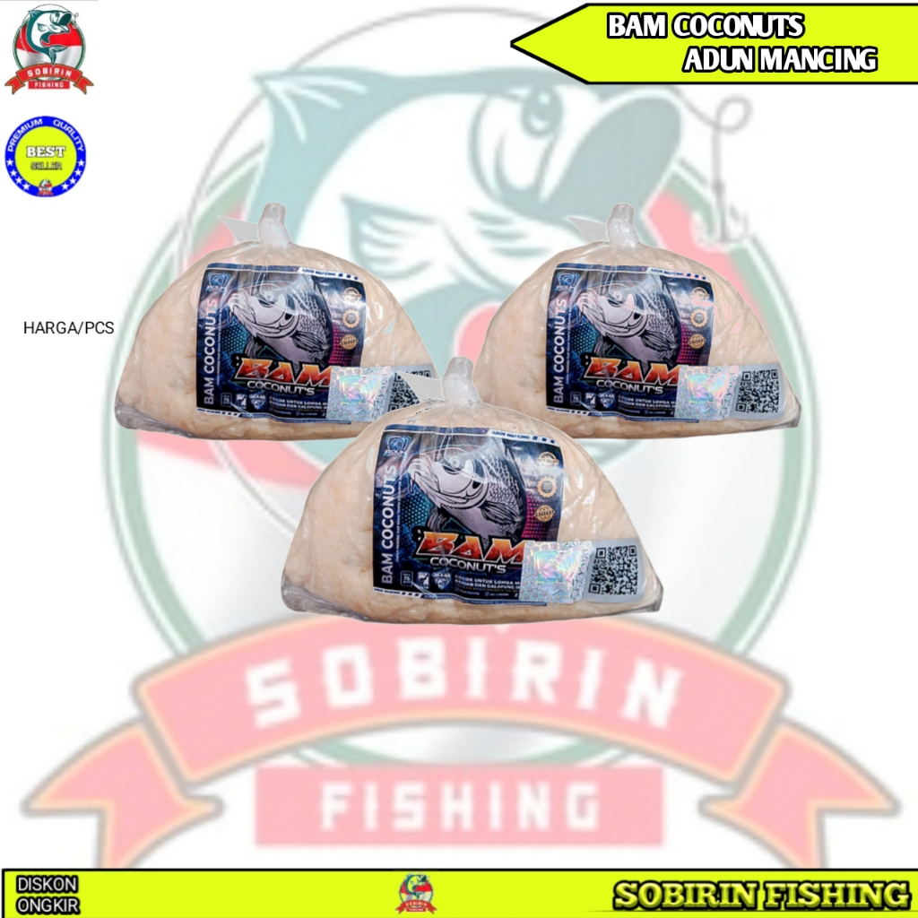 Jual Bam Coconut Umpan Ikan Mas Asli Adun Mancing Shopee Indonesia