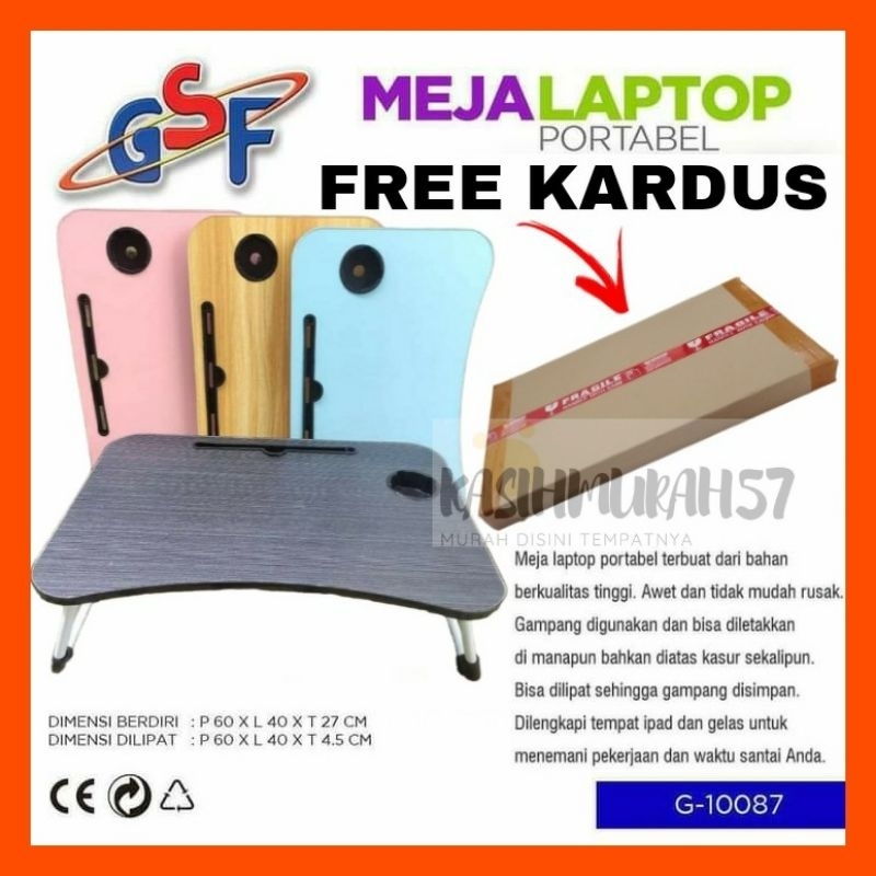 Jual MEJA LAPTOP UKURAN JUMBO MEJA LAPTOP LIPAT PORTABLE MEJA BELAJAR