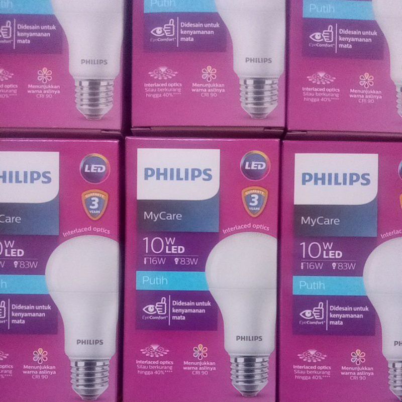 Jual Lampu Philips Led Watt Warna Putih Shopee Indonesia