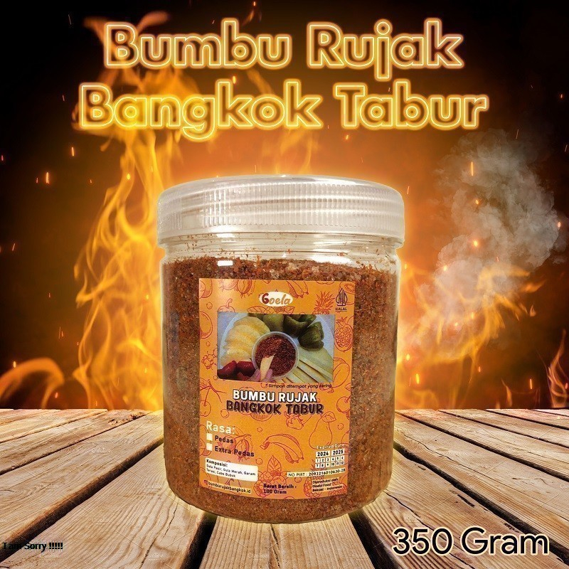 Jual Terlaris Bumbu Rujak Bangkok 350GRAM BUMBU TABUR Sambal Jambu