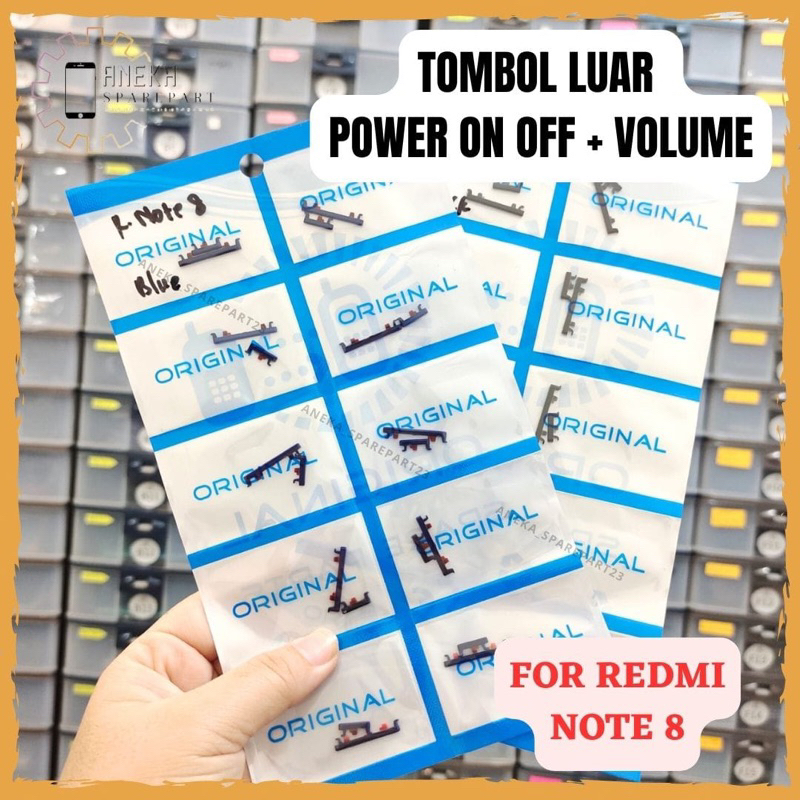 Jual Tombol Luar On Off Volume Xiaomi Redmi Note Shopee Indonesia