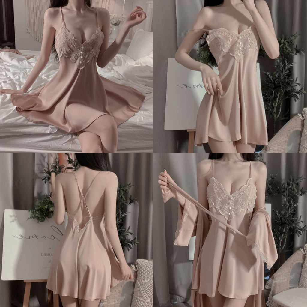 Jual Oyasumi FUMIKO Sexy Comfy Lingerie Dress Premium Shopee Indonesia