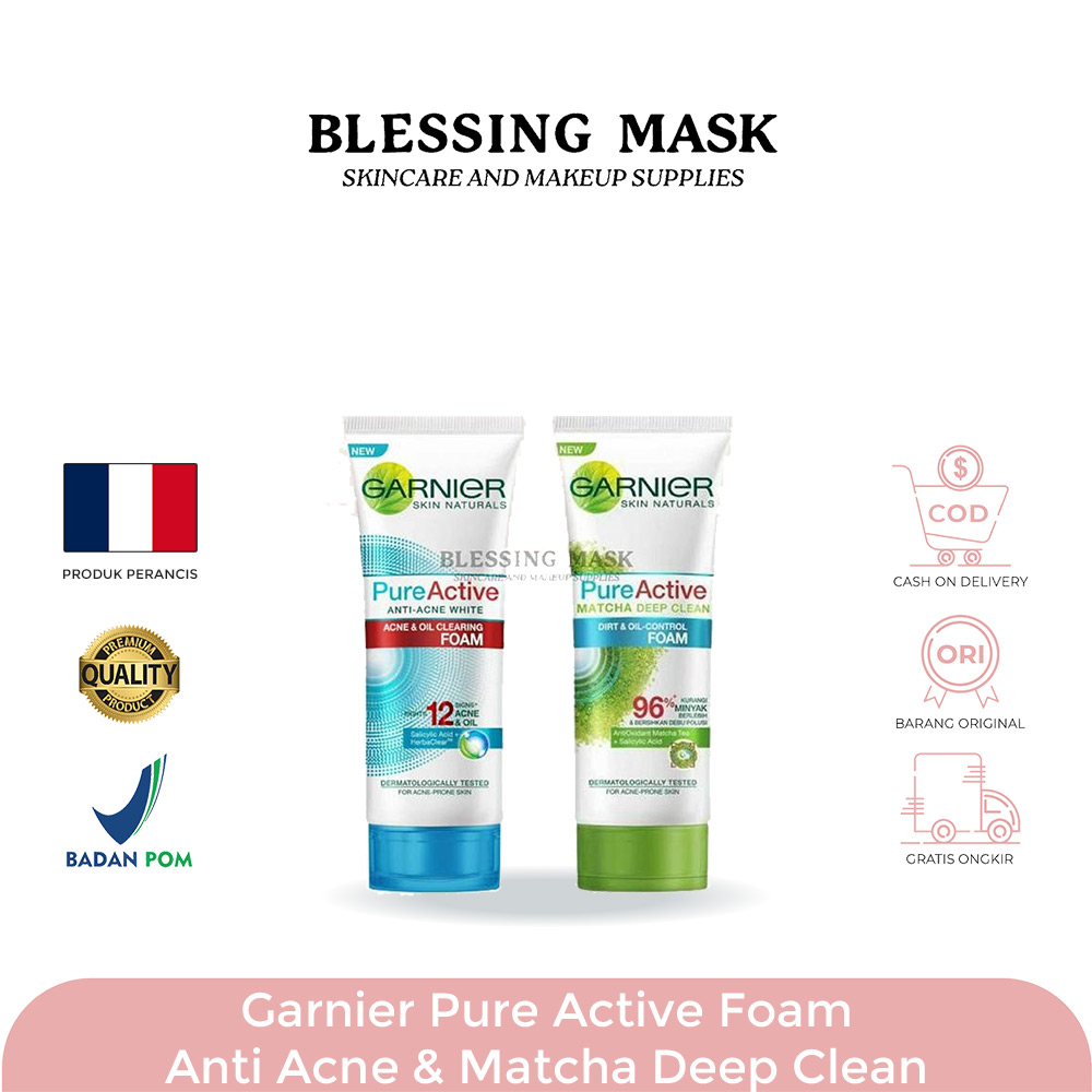 Jual Garnier Pure Active Acne Oil Clearing Foam GARNIER Pure Active