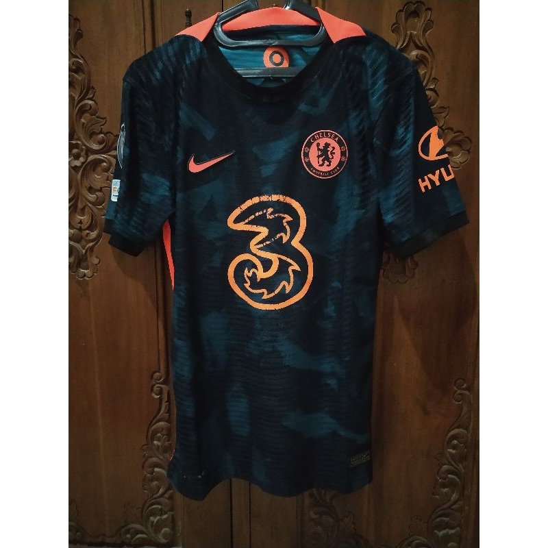 Jual Jersey Bola Chelsea 3rd Player Issue Patch UCL 2021 2022 Shopee