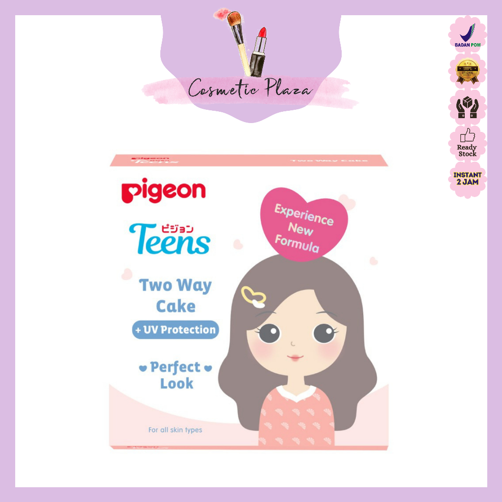 Jual Pigeon Teens Two Way Cake Twc Uv Protection Bedak Padat Gr