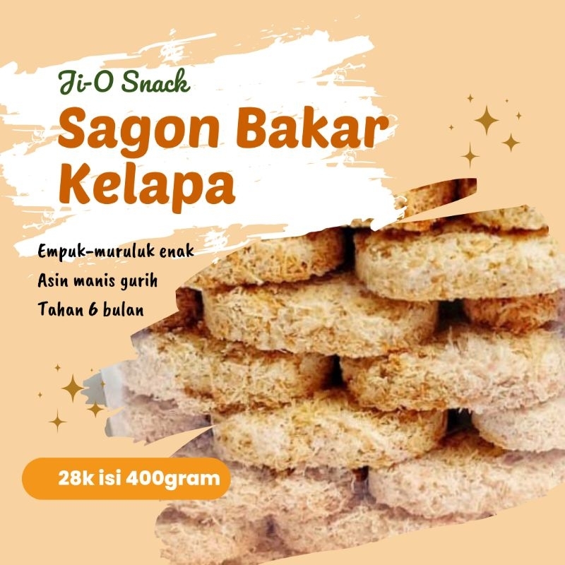 Jual Sagon Bakar Kelapa Gram Shopee Indonesia