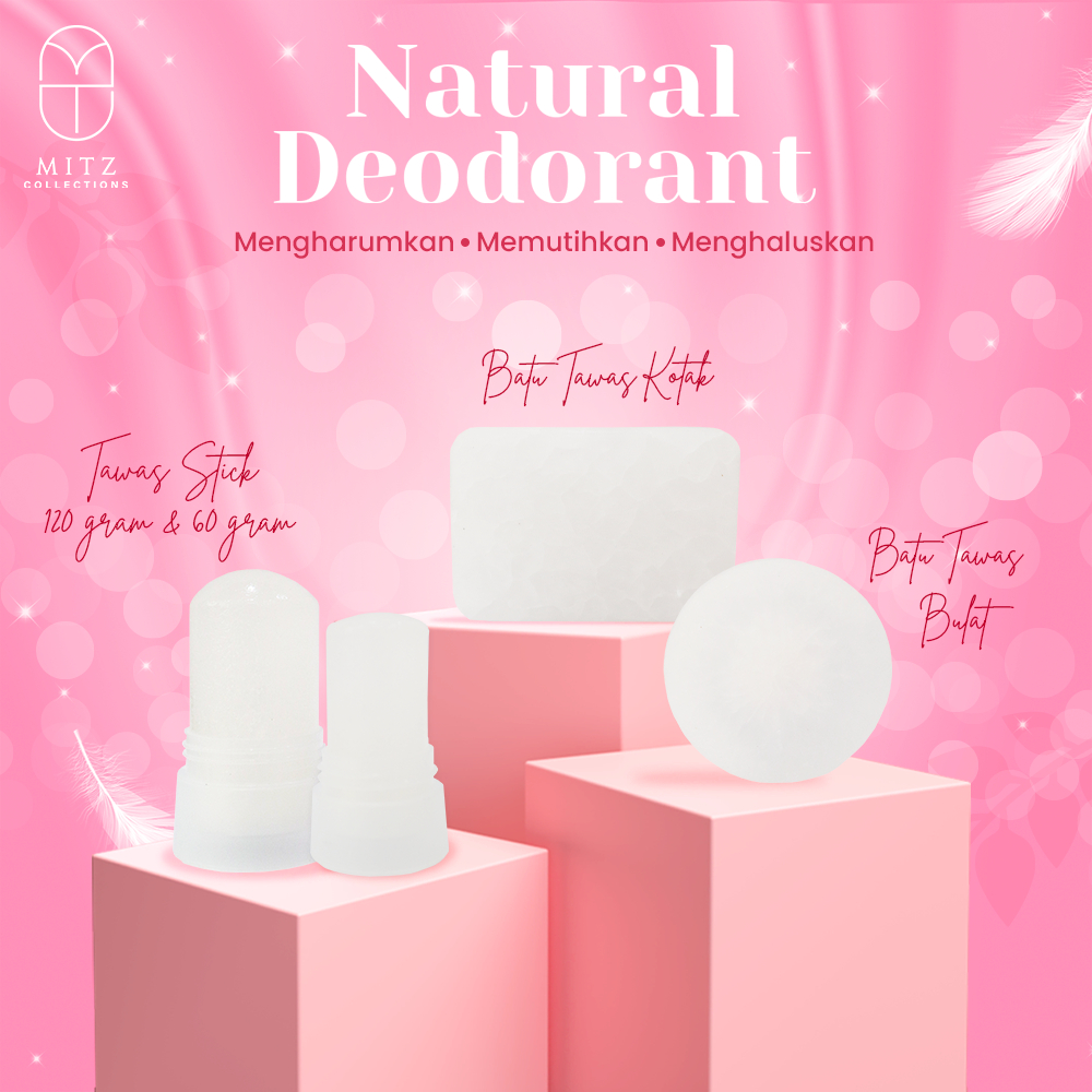 Jual Batu Deodorant Stick Roll On Deodoran Spray Deodorant Tawas