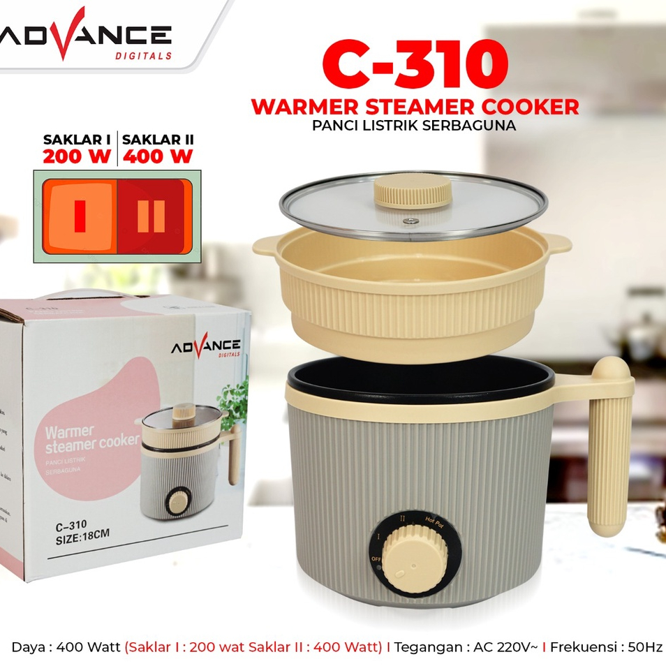 Jual Advance Panci Listrik Serbaguna Steamer C C Shopee Indonesia