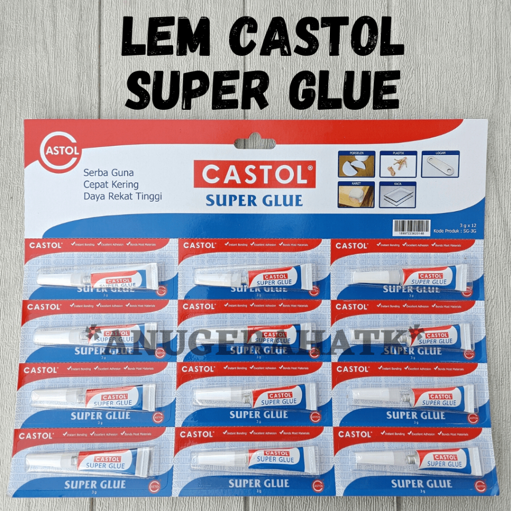 Jual Lem Castol Super Glue Gr Shopee Indonesia