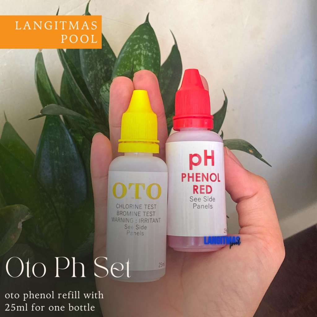 Jual Oto Phenol Refill Reagent Testkit Alat Pengecek Kadar Chlorine Dan