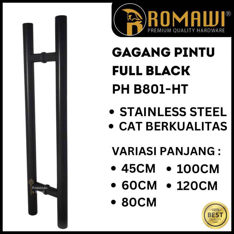 Jual Pull Gagang Pegangan Handle Pintu Tarik Kaca Susun Kotak Bulat