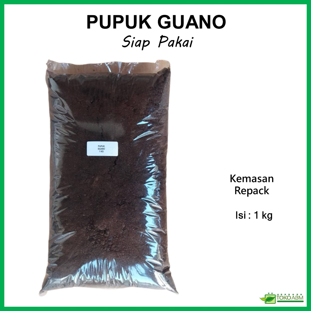 Jual Pupuk Guano Organik Kotoran Kelelawar Murni Siap Pakai 1 Kg