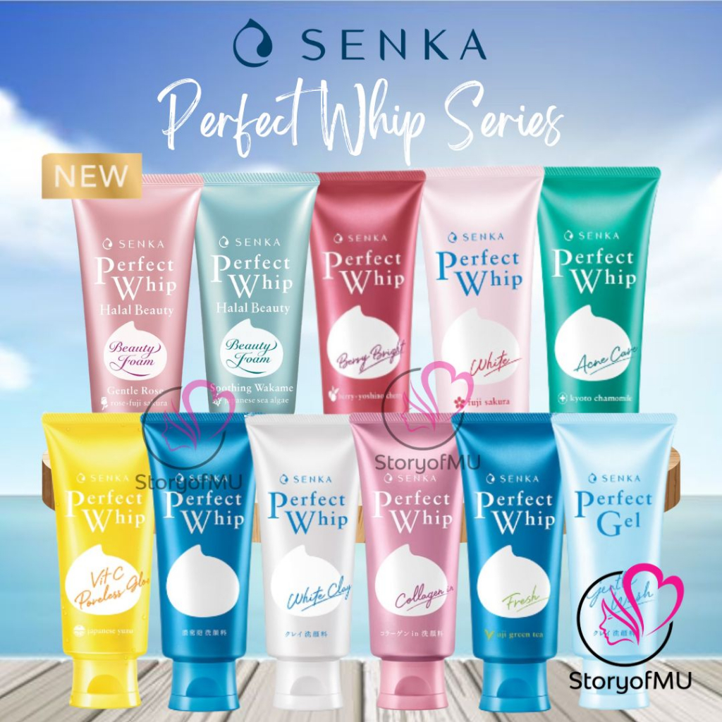 Jual Bpom Senka Perfect Whip Gr Gr Bundling White Clay