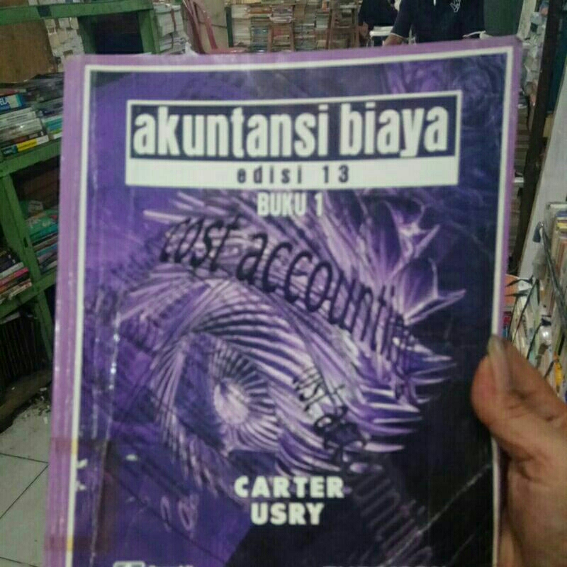 Jual BUKU BEKAS AKUNTANSI BIAYA EDISI 13 BUKU 1 CARTER USRY Shopee