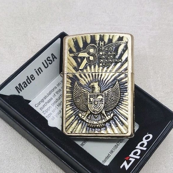 Jual Zippo Garuda Kemerdekaan Indonesia Limited Edition Shopee Indonesia