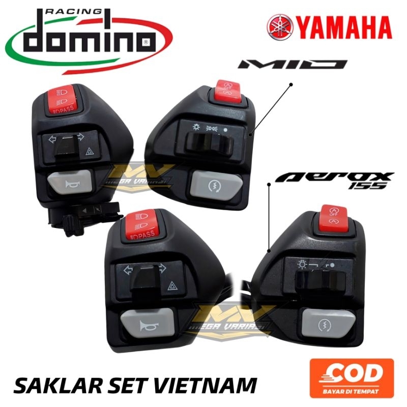 Jual Saklar Set Mio Aerox Vietnam Beam Pass Hazard Dan On Off Lampu