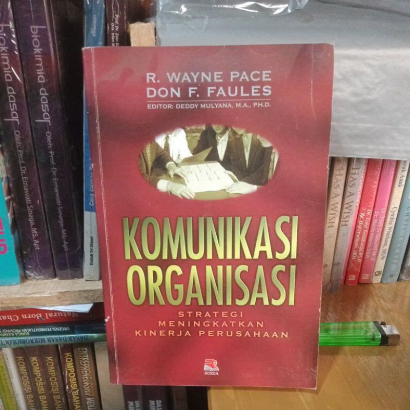 Jual Buku Komunikasi Organisasi Strategi Meningkatkan Kinerja