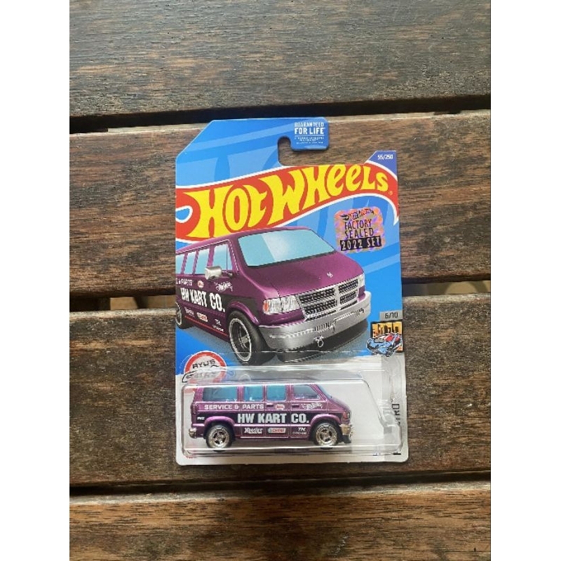Jual Hot Wheels Super Treasure Hunt STH THS Dodge Van Factory Sealed