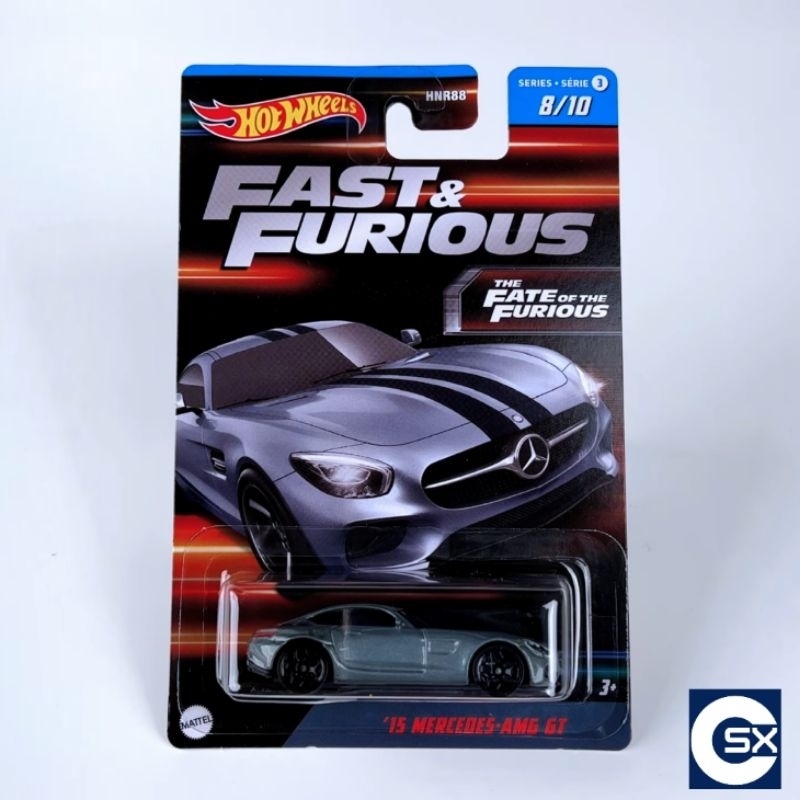 Jual Hot Wheels Fast And Furious Seri 3 Mercedes AMG GT Hot Wheels 15