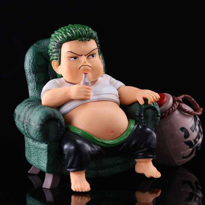 Jual Action Figure One Piece Roronoa Zoro Fat Lighting Studio Shopee