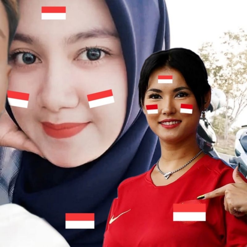 Jual Stiker Cutting Bendera Merah Putih Isi Pcs Shopee Indonesia